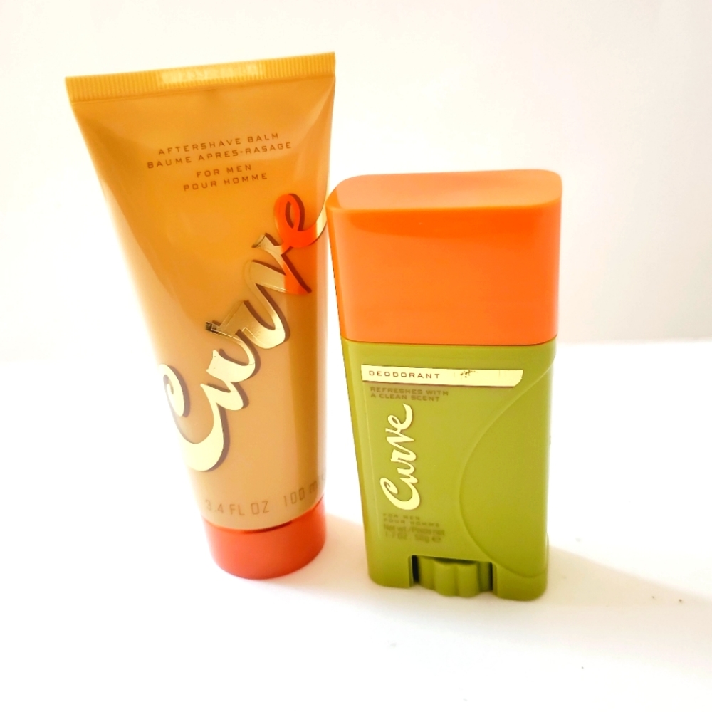 Curve Men's Aftershave Balm & Deodorant